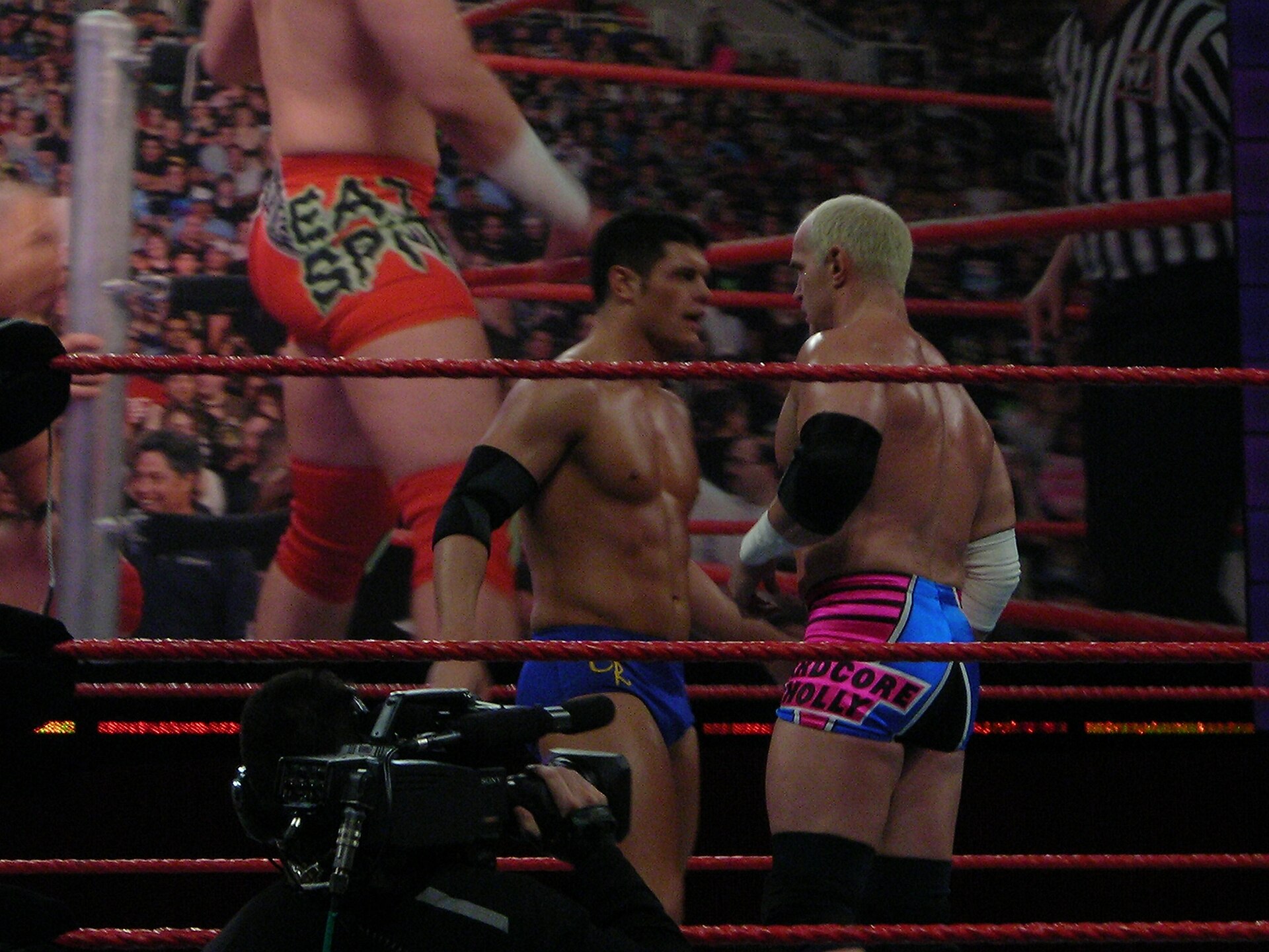 Cody Rhodes and Hardcore Holly