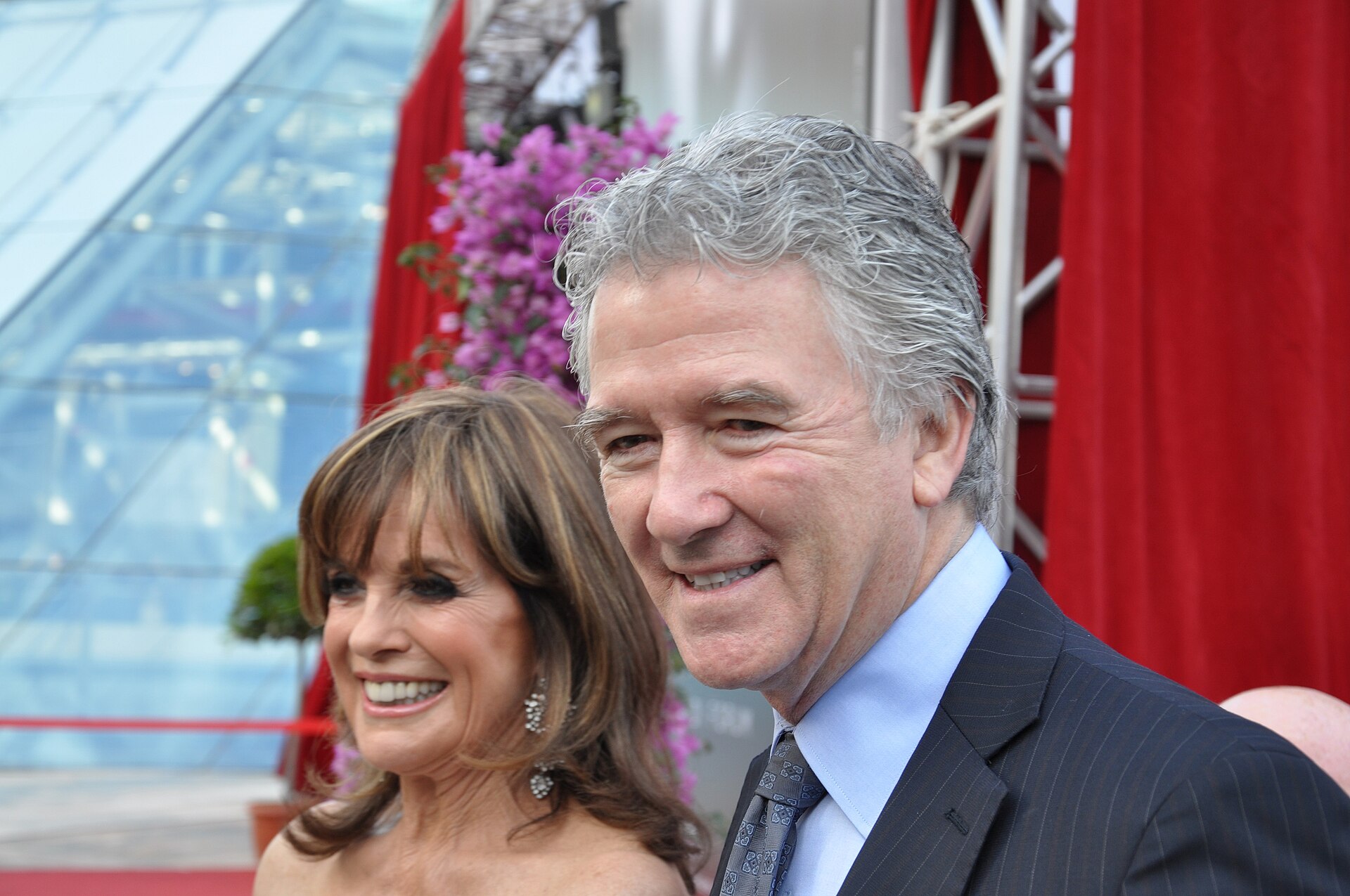 Patrick Duffy and Linda Gray at the 2013 Monte-Carlo Television Festival